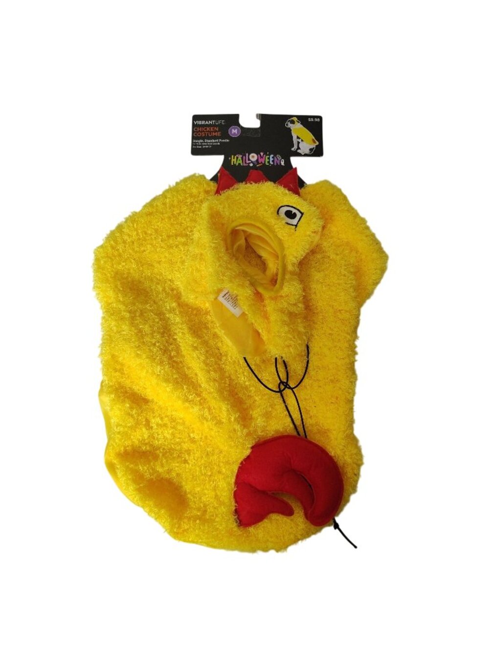 Vibrant Life Dog M Chicken Outfit Halloween Costume